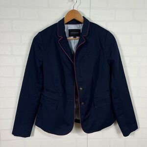 Banana Republic Factory Womens Blazer size 6 Navy Blue